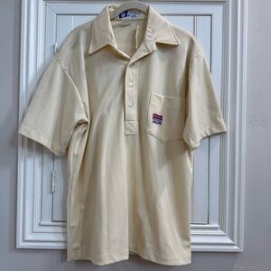 3/$10 🛒🛍️ RJC Men’s Hawaii Cream Classic Polo Shirt - Size Large